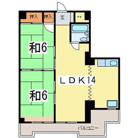 氷川ハイツの物件間取画像